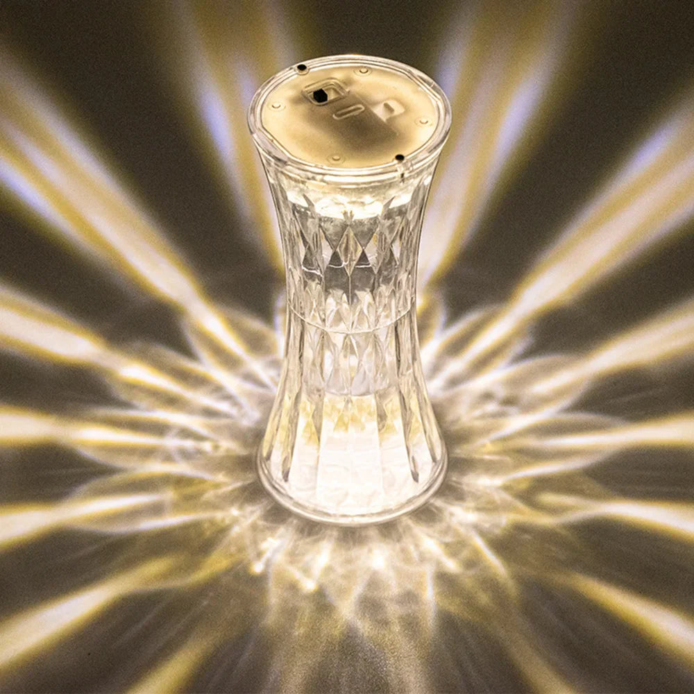 AcryLuxe | Elegant LED Diamond Lamp