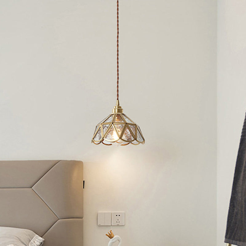 AmberDome | Elegant Tiffany Style Pendant Light