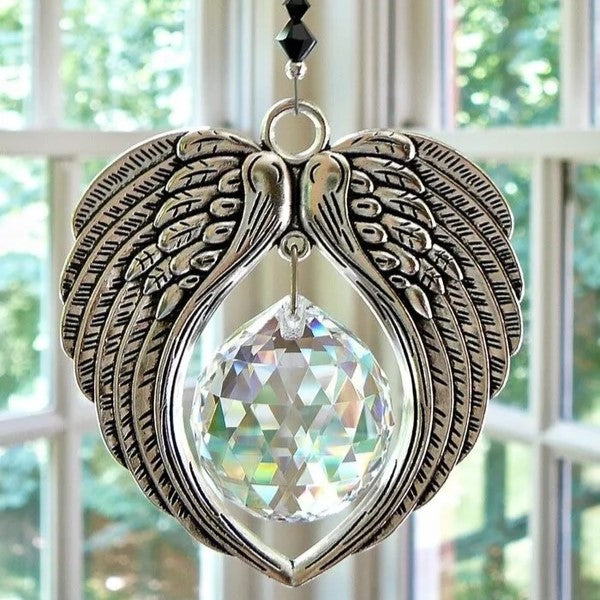 AngelPrism | Ethereal Elegance Sun Catcher