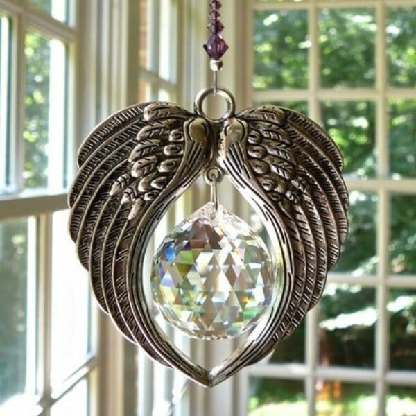 AngelPrism | Ethereal Elegance Sun Catcher