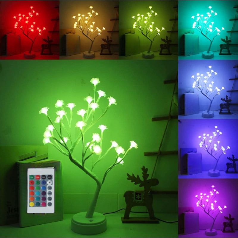 BlossomAura | Multicoloured LED Roses