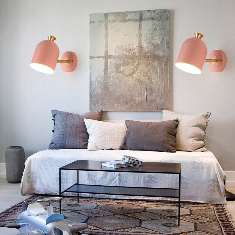 BlushGlow | Elegant Dome Wall Lamp