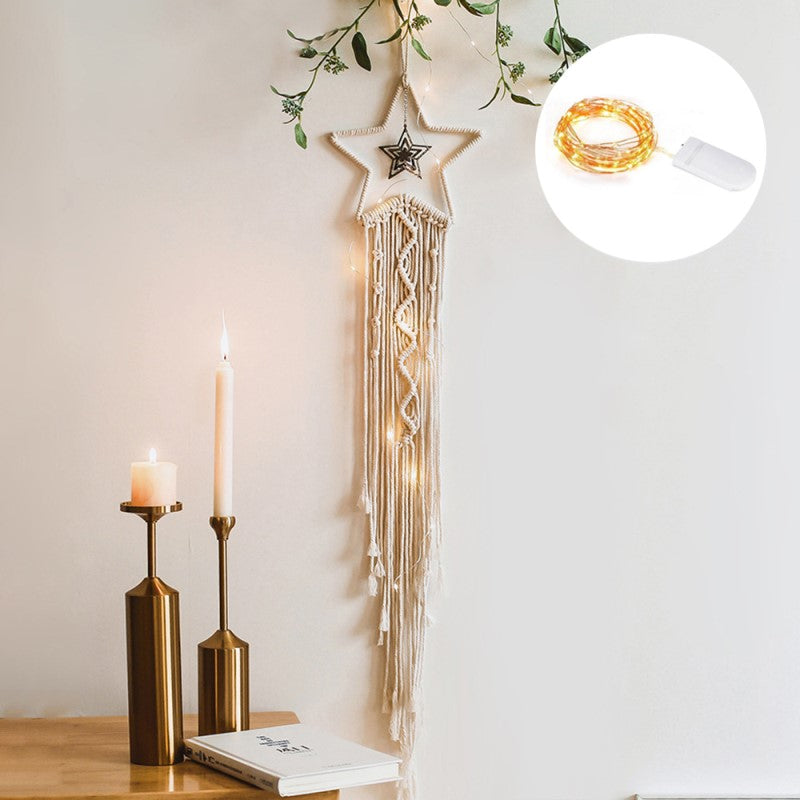 BohoGlow | Stylish Lights and Cozy Charm Dreamcatcher
