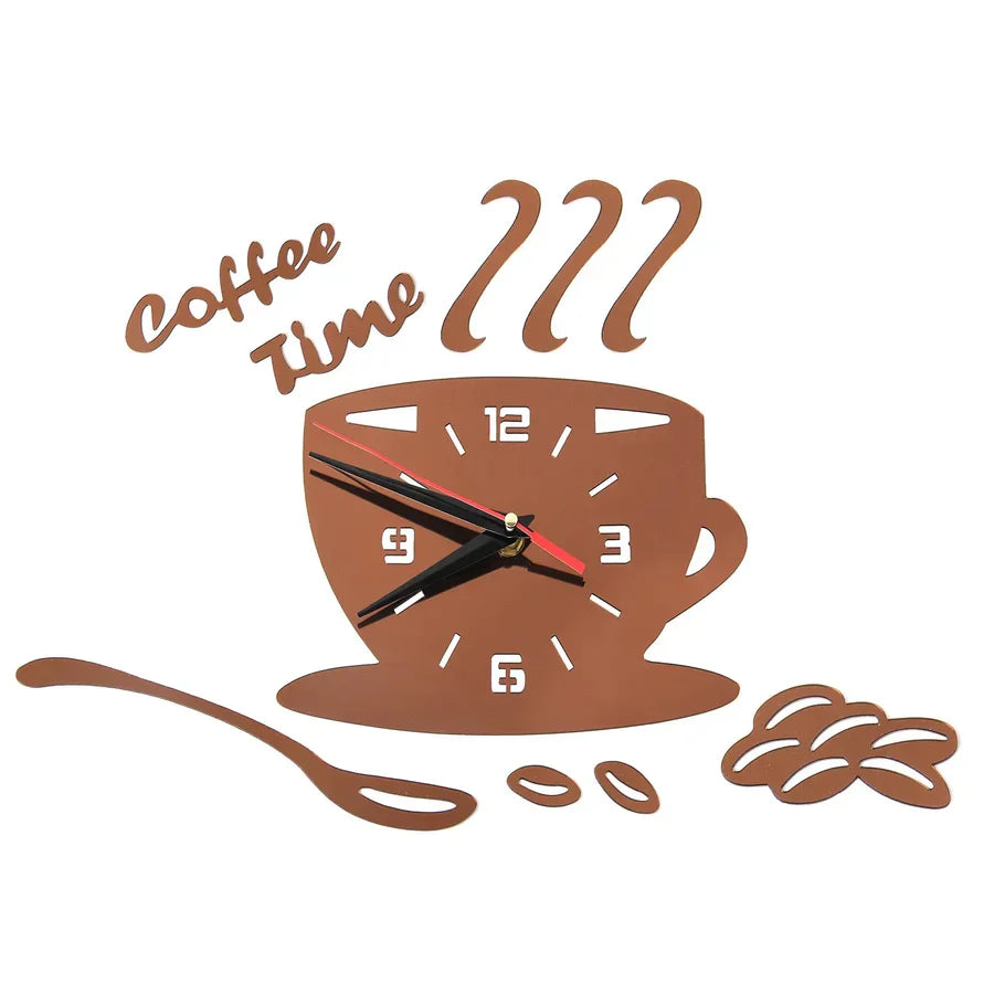 BrewTime | Elegant Coffee Cup Clock