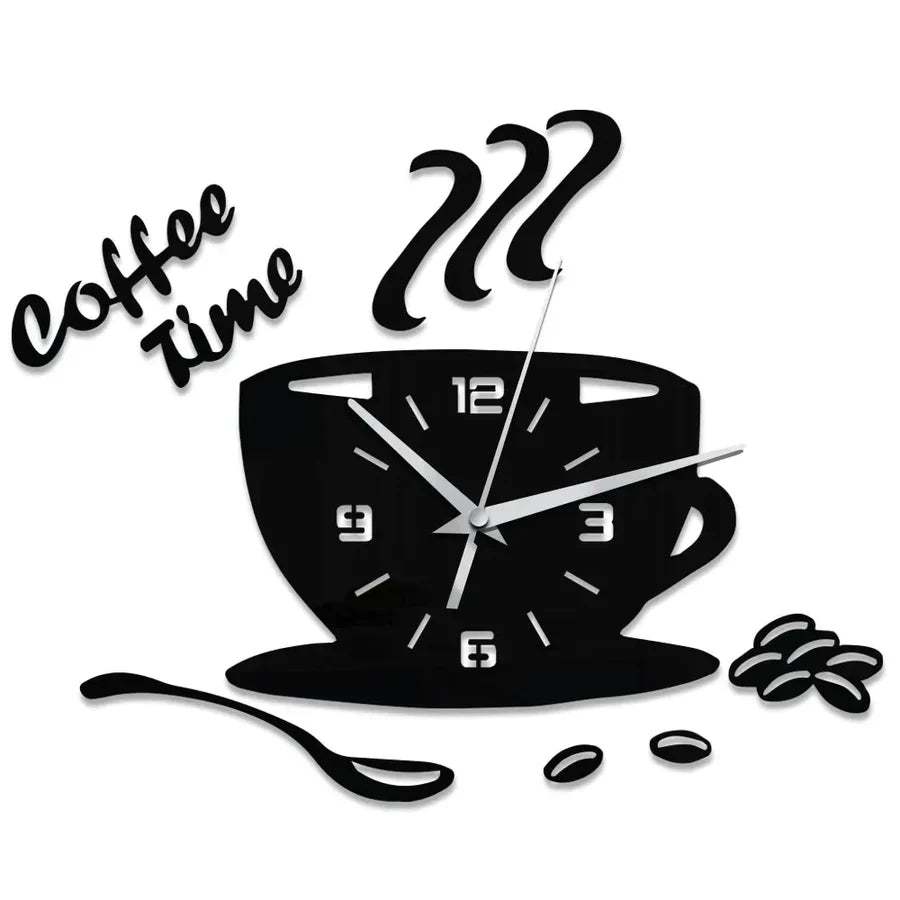 BrewTime | Elegant Coffee Cup Clock