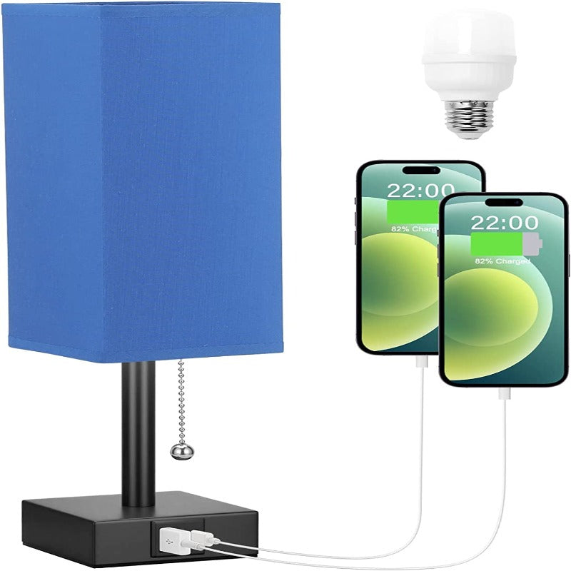 BrightLink | Table Lamp with Dual USB Ports