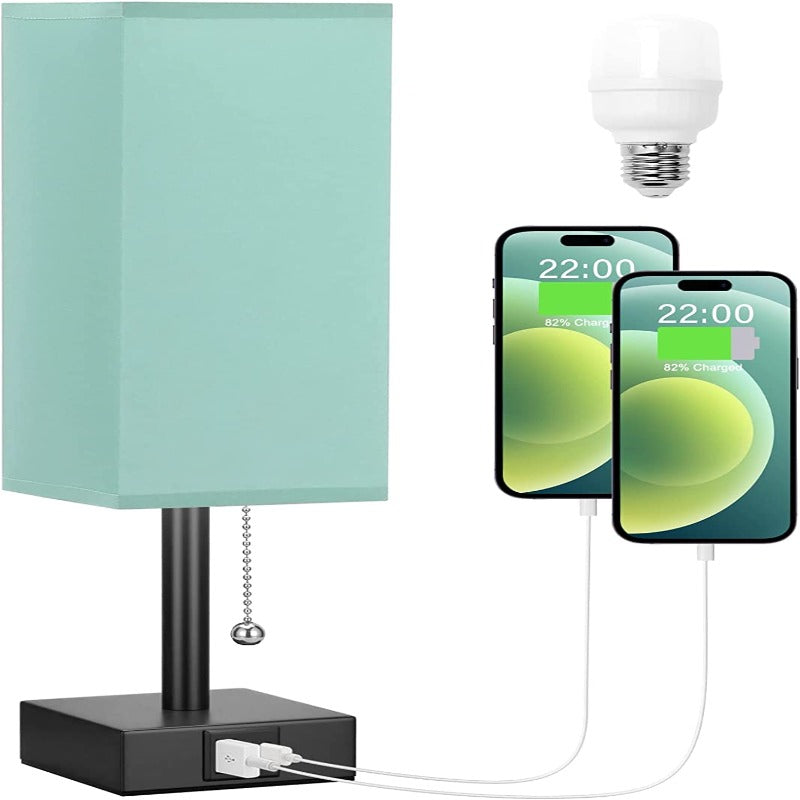 BrightLink | Table Lamp with Dual USB Ports
