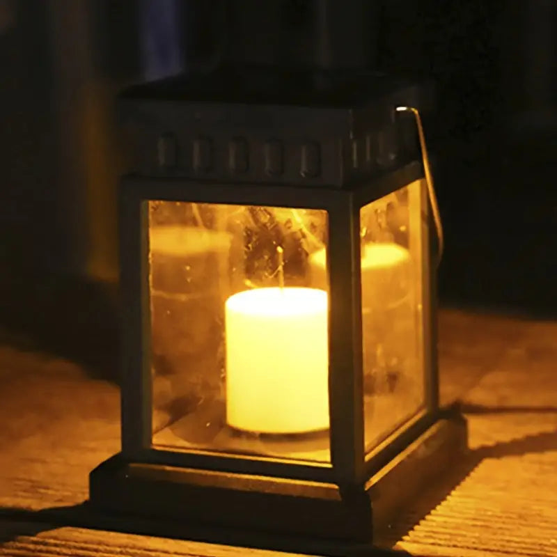 BrillianceGlow | Retro & Elegant Solar Lamp for the Garden