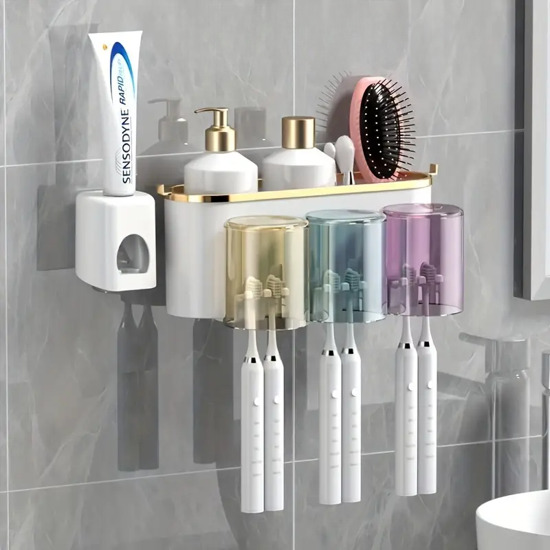 BrushBuddy | Space-Saving & Organised Toothbrush Holder
