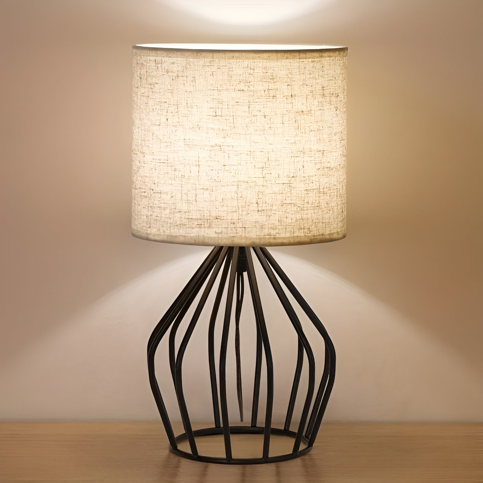 CageCraft | Stylish Metal Table Lamp