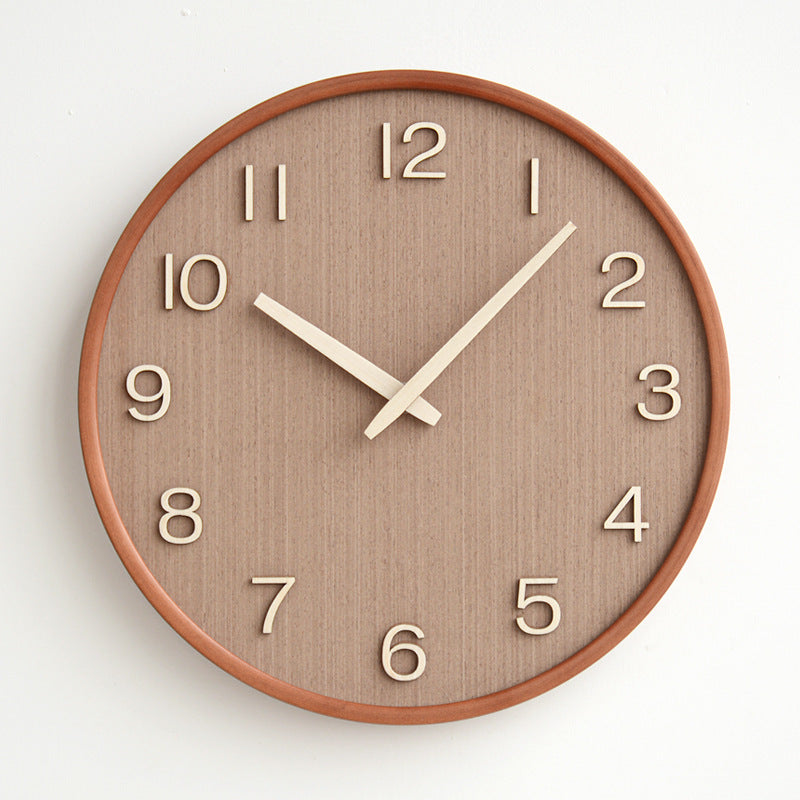 CalmTime | Handmade Wooden Clock in Simple Design