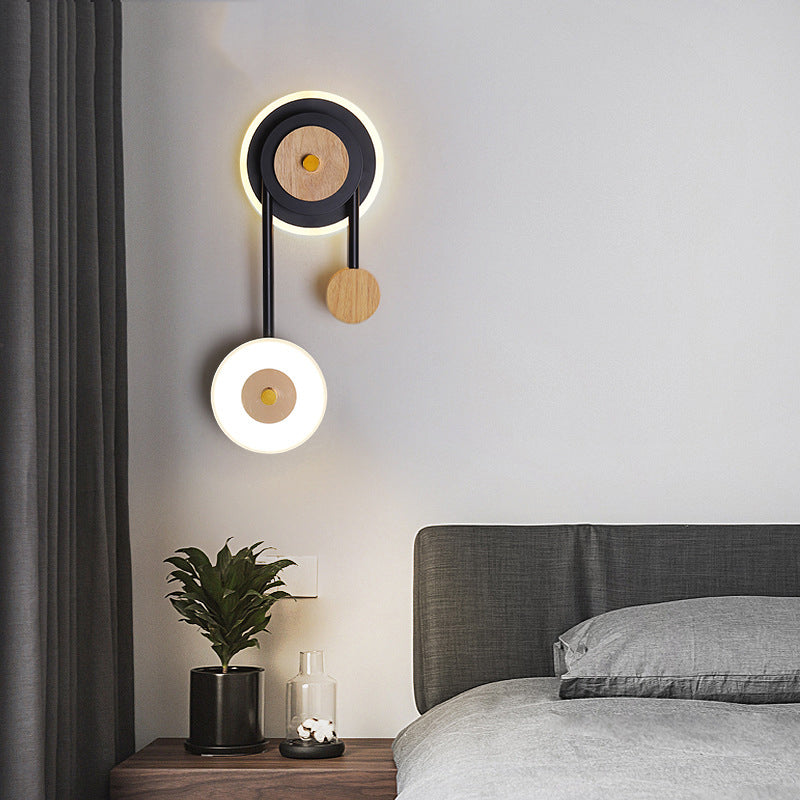 CircaGlow | Double Accent Round Wall Lamp