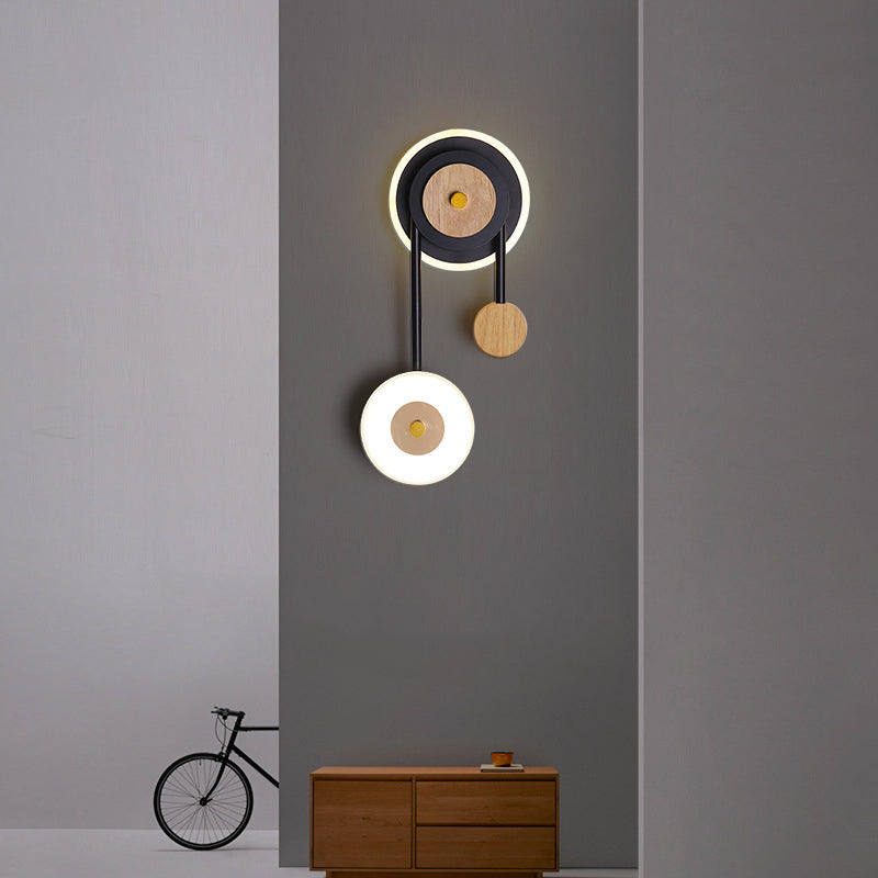 CircaGlow | Double Accent Round Wall Lamp