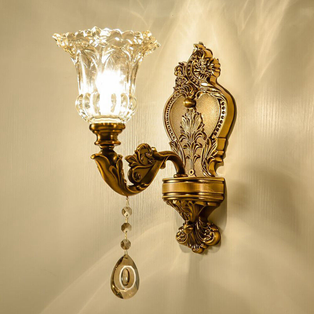 ClassicGleam | Vintage Gold Wall Lamp