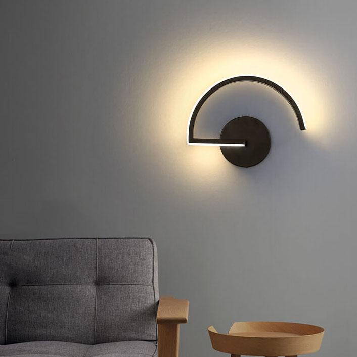 CrescentGlow | Stylish LED Wall Lamp