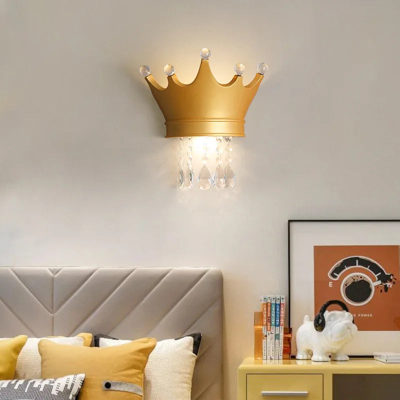 CrownGlow | Regal Wall Lamp