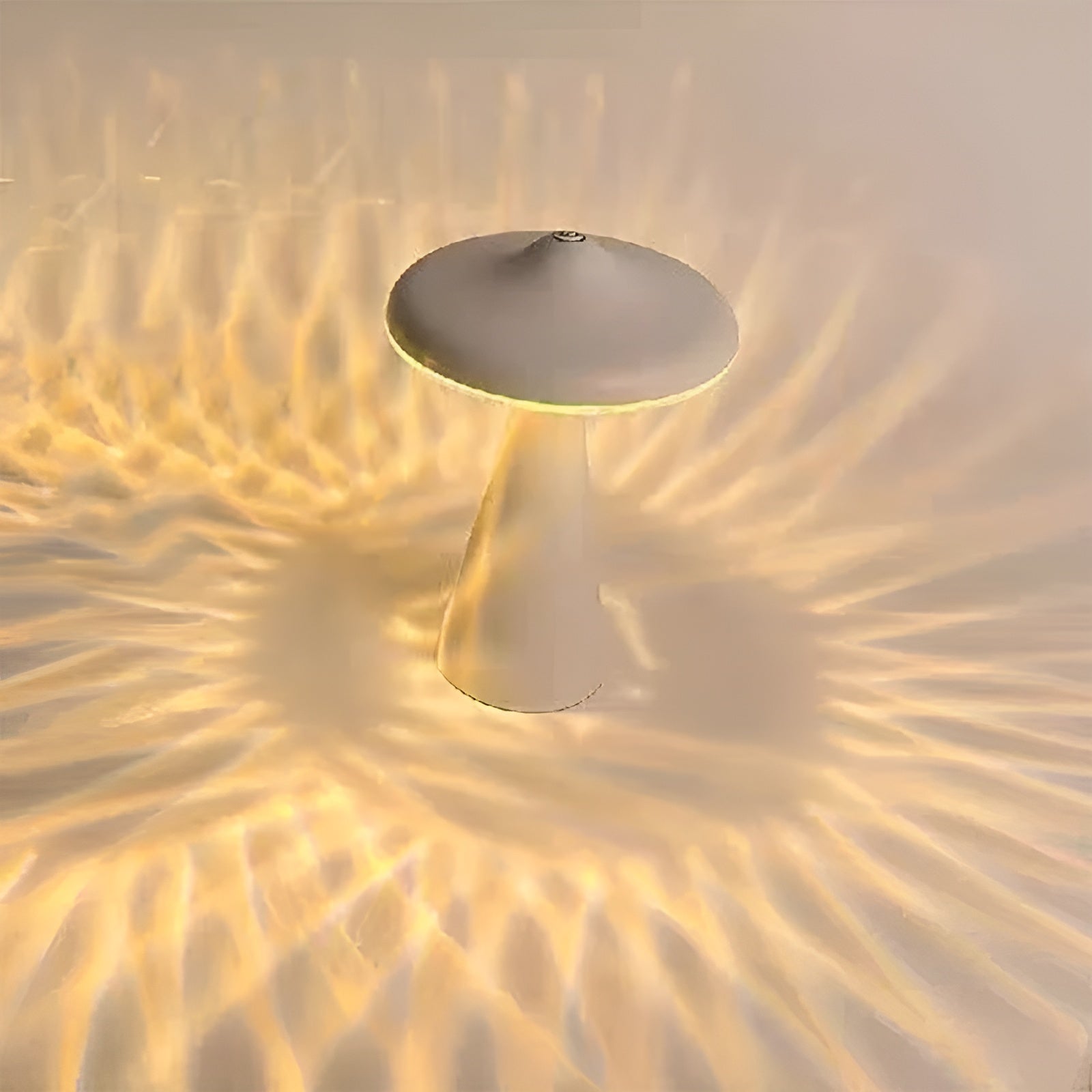 CrystalMush | Portable LED Mushroom Table Lamp