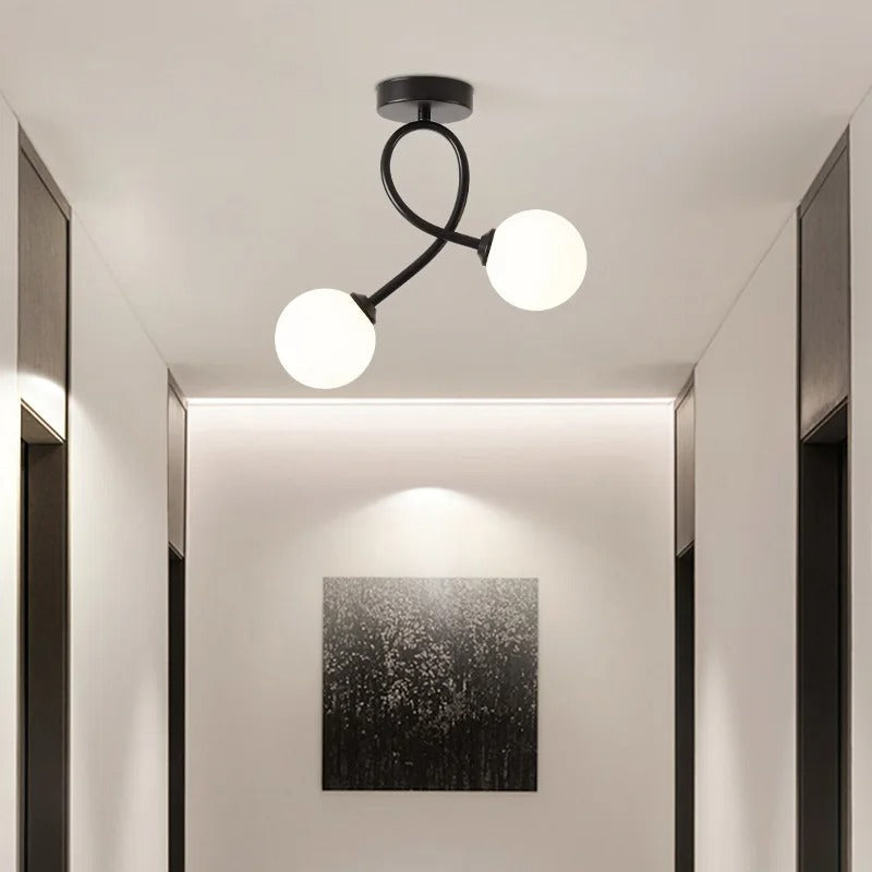 CurvyLight | Modern Double Ball Lamp