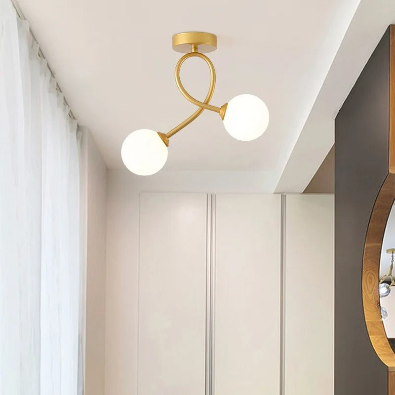 CurvyLight | Modern Double Ball Lamp