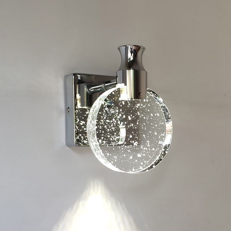 CystalHalo | Round Crystal Wall Lamp