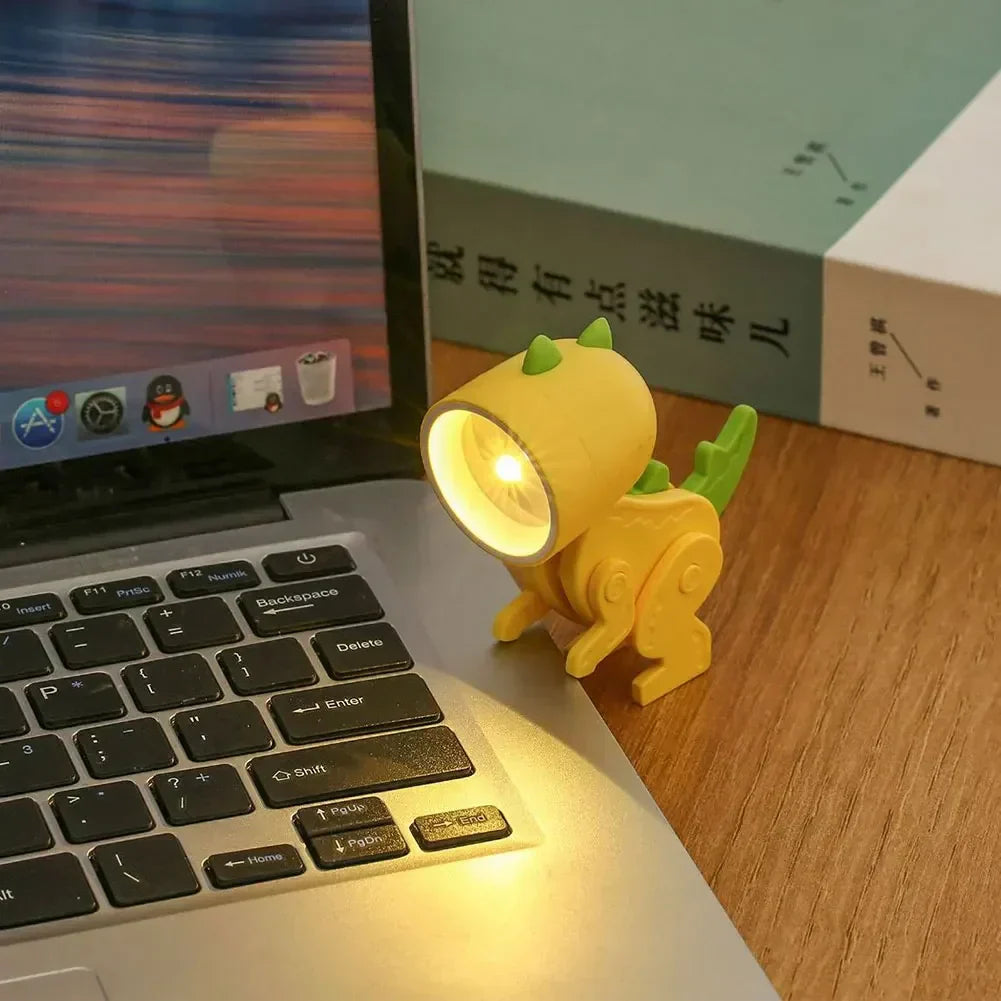 DinoGlow | Mini Dinosaur LED Lamp