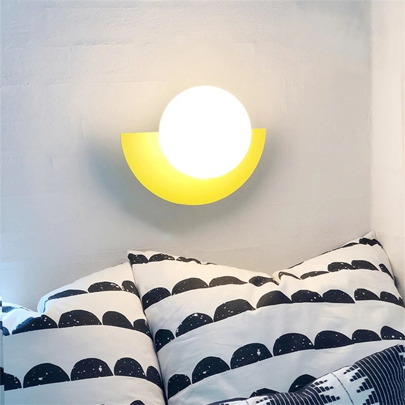 EclipseGlow | Slim Glass Wall Lamp