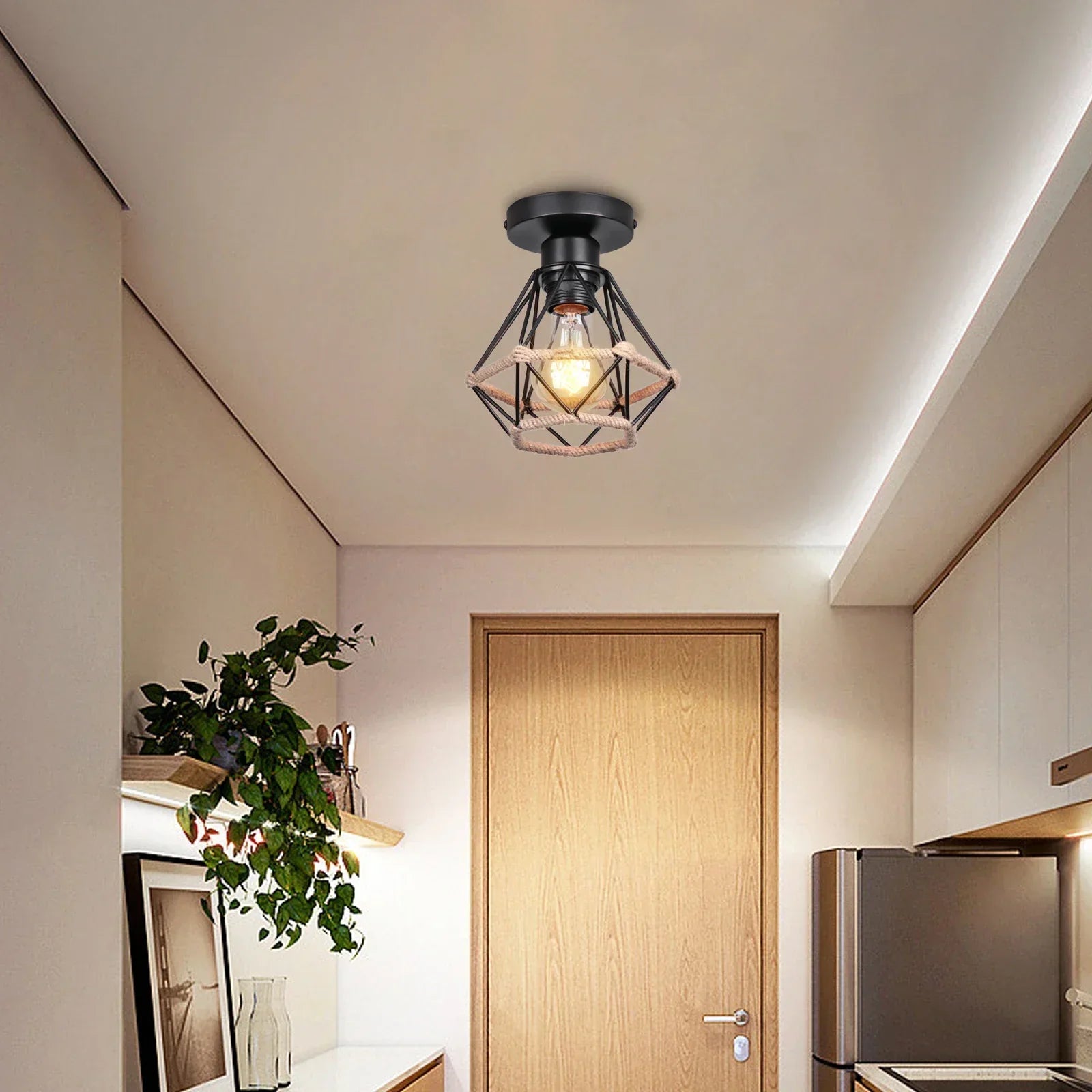ElegantPrisme | Stylish Retro Ceiling Light