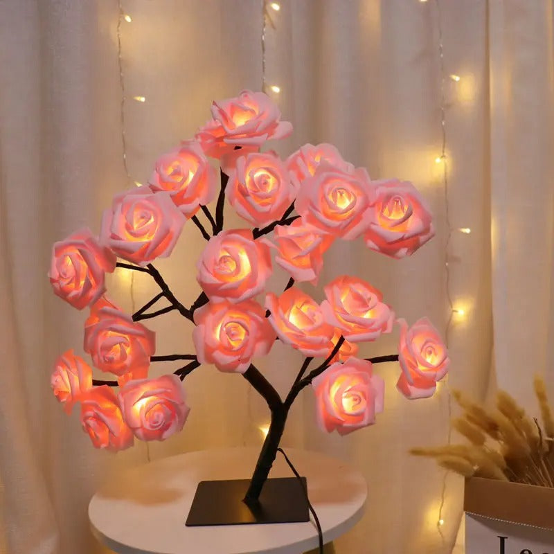 FloraShine | Blooming LED Wooden Lamp