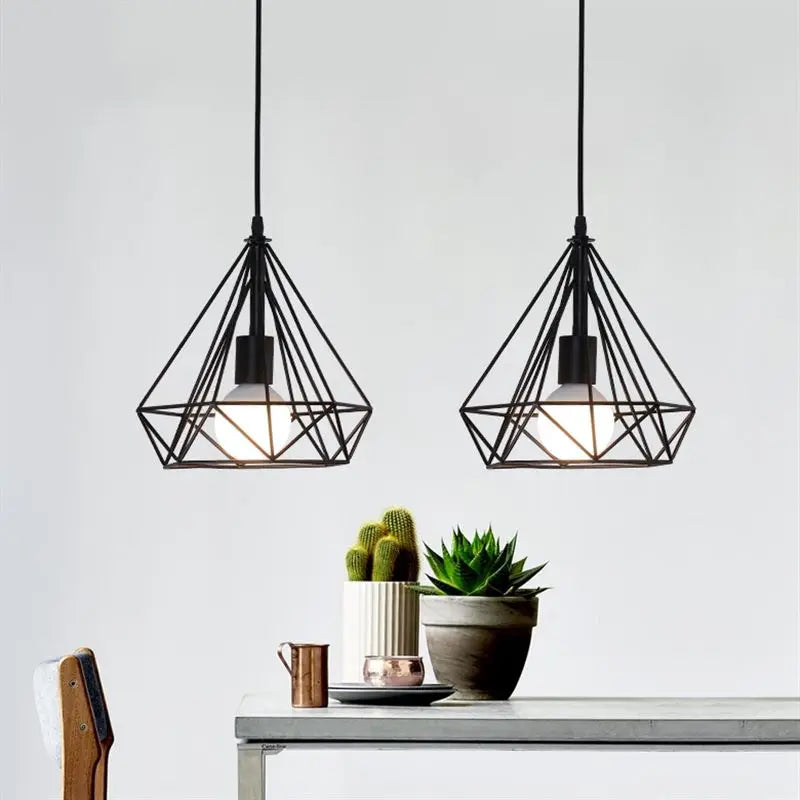 ForgeGlow | Industrial Elegance Pendant Light