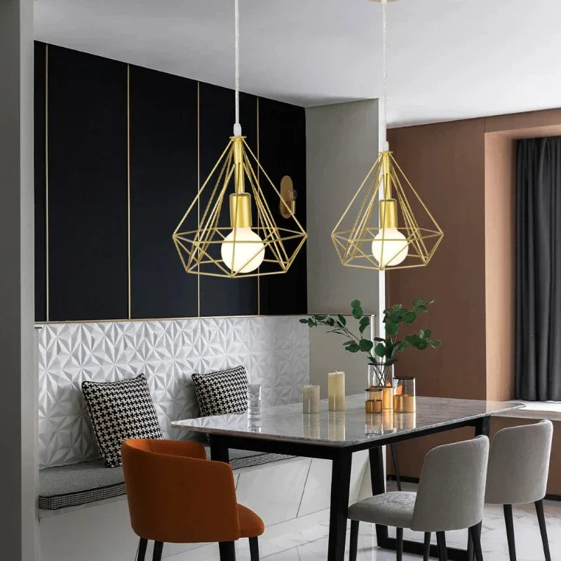 ForgeGlow | Industrial Elegance Pendant Light