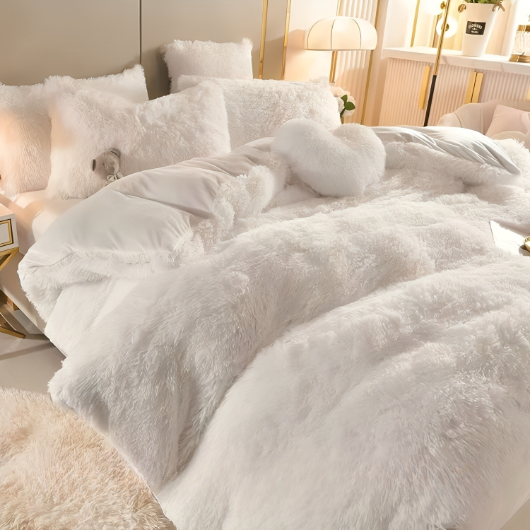 FurryHaven | Ultra-Soft Fluffy Bedding Set