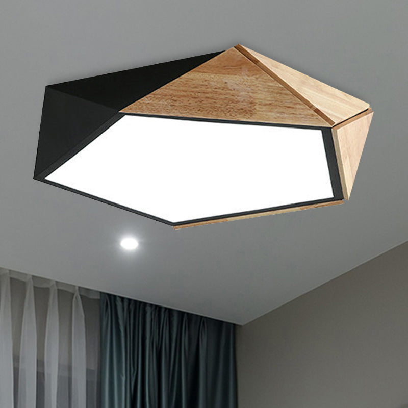 GeometricGlow | Modern Geometric Ceiling Light