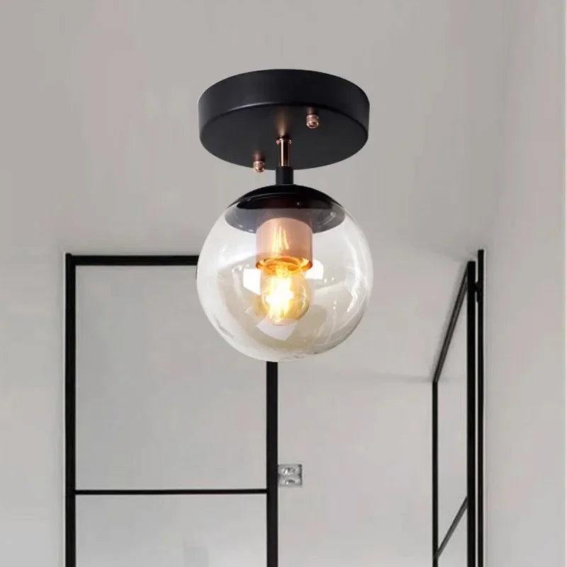 GlareSphere | Stylish Glass Ceiling Light