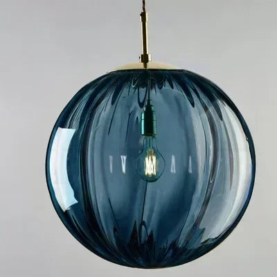 GlassOrb | Modern ceiling lamp in glass with integrated LED