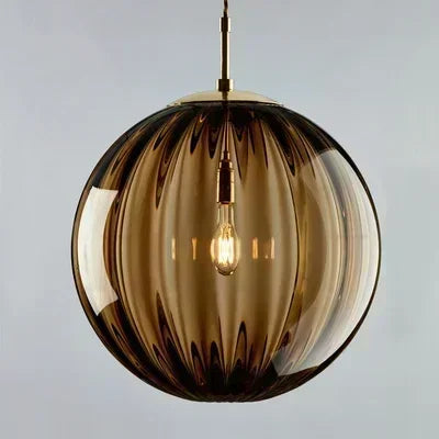 GlassOrb | Modern ceiling lamp in glass with integrated LED