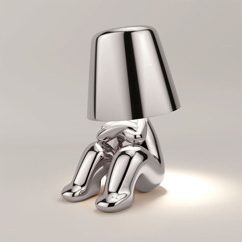 GleamBuddy | Elegant Metallic Table Lamp