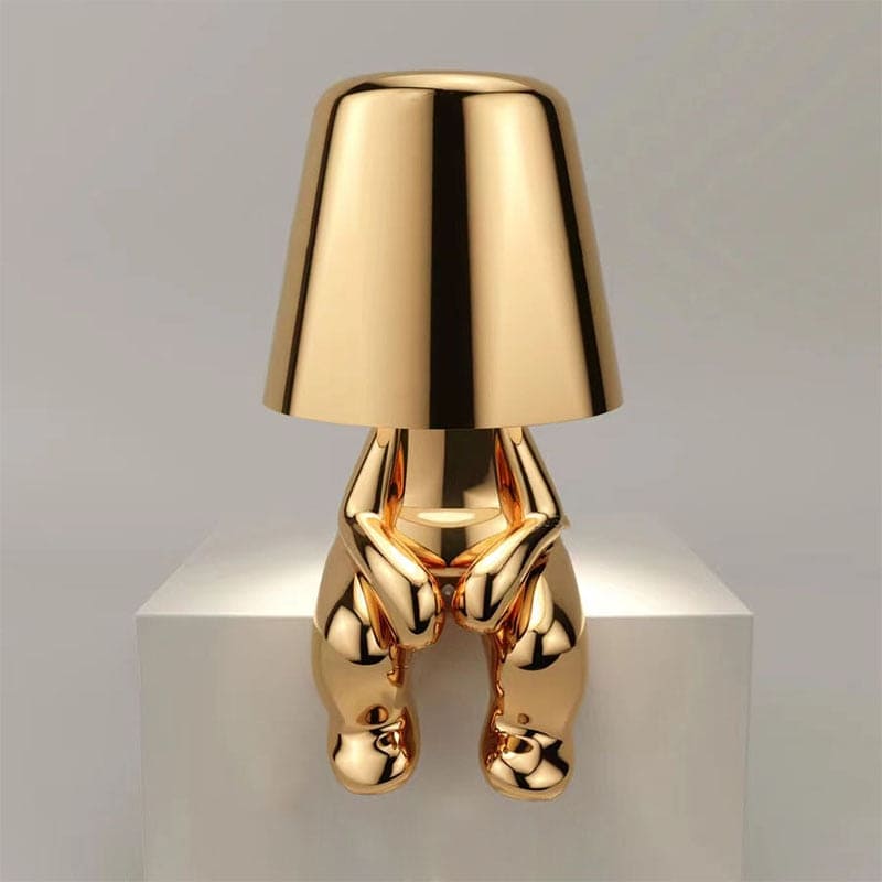 GleamBuddy | Elegant Metallic Table Lamp