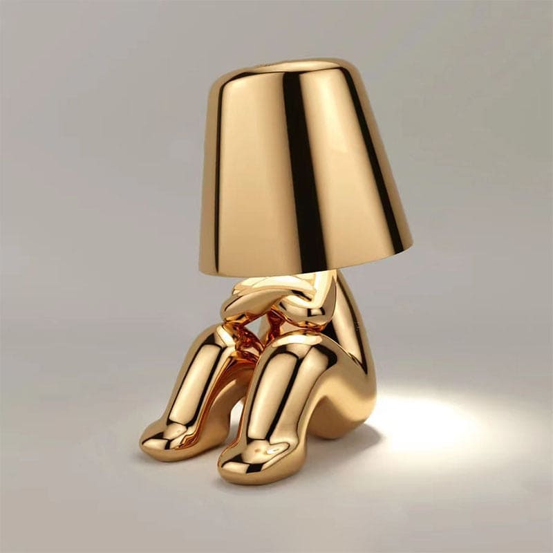 GleamBuddy | Elegant Metallic Table Lamp