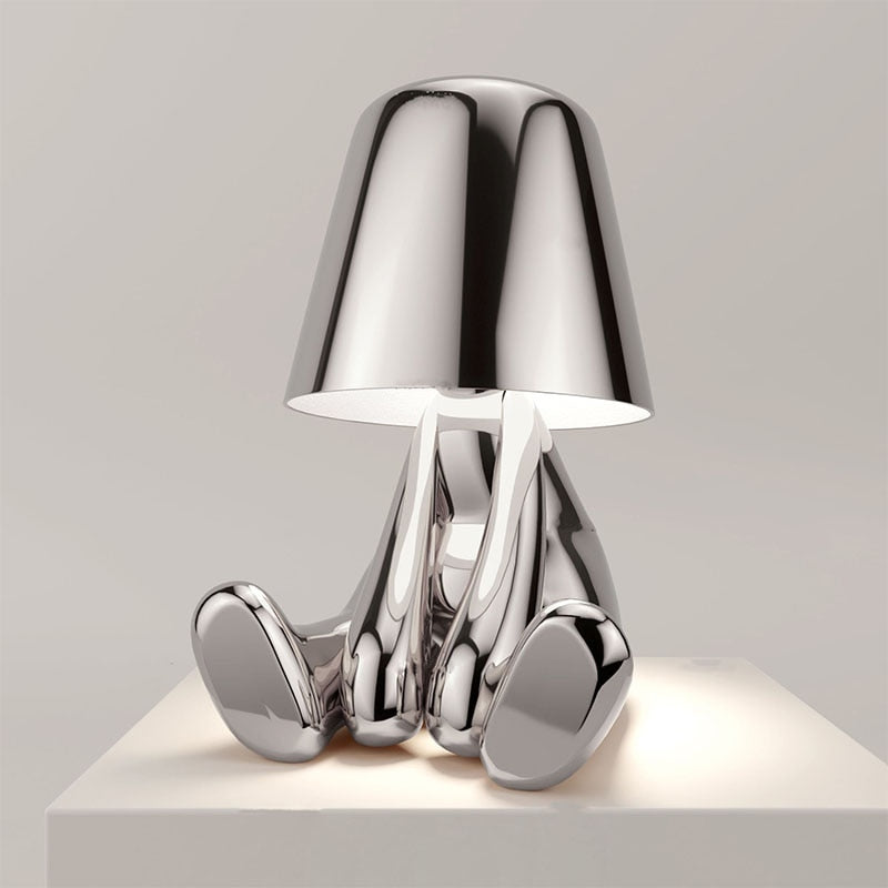 GleamBuddy | Elegant Metallic Table Lamp