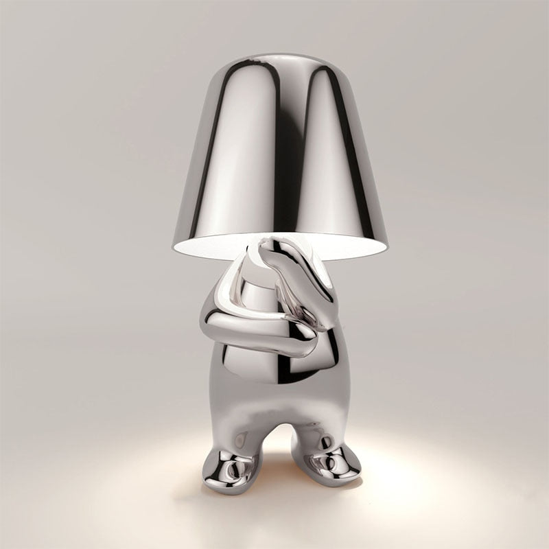 GleamBuddy | Elegant Metallic Table Lamp