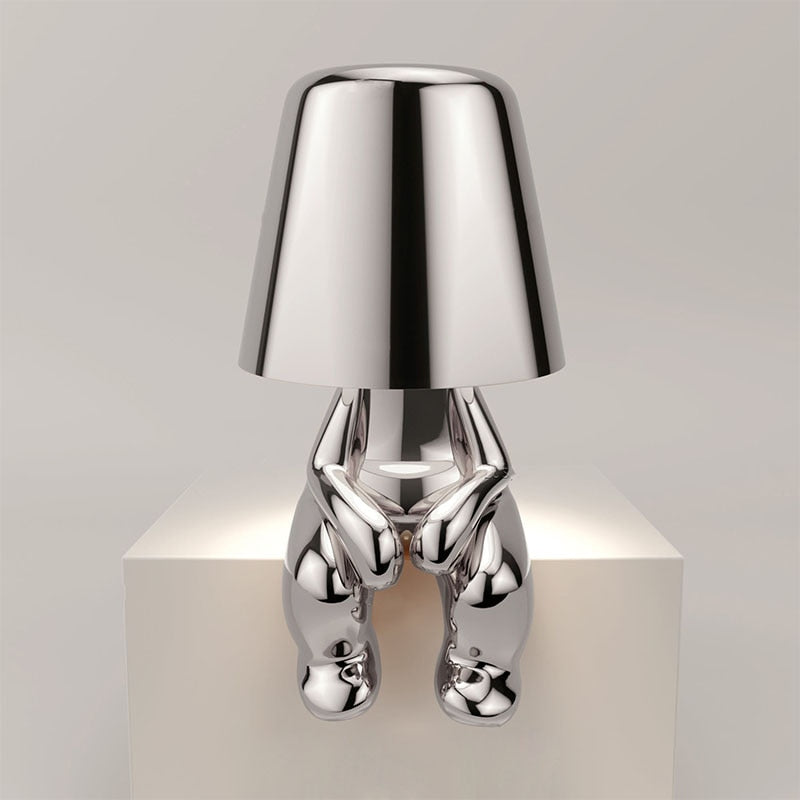 GleamBuddy | Elegant Metallic Table Lamp