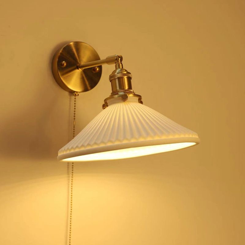 GleamCraft | Pleated Wall Lamp