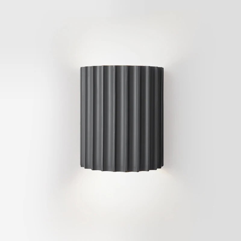 GleamEdge | Modern LED Wall Lamp with Artistic Resin Design