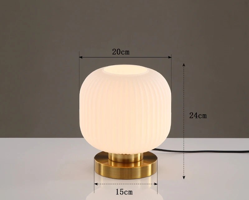 GleamGlass | Elegant Glass Lamp