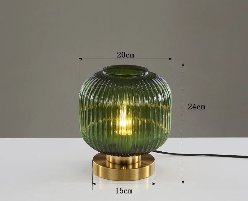 GleamGlass | Elegant Glass Lamp