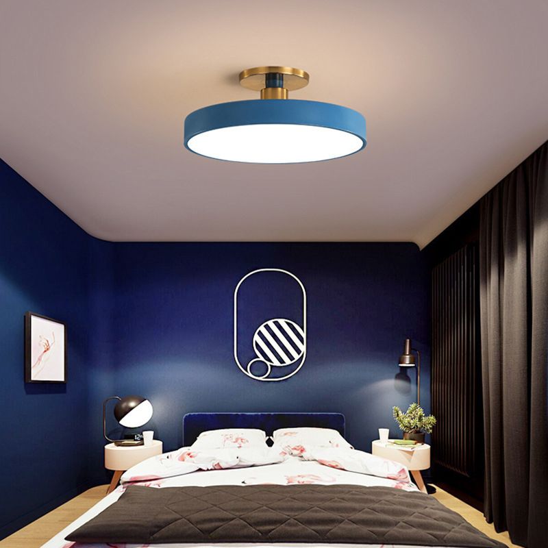 GleamLuxe | Modern Round Ceiling Lamp