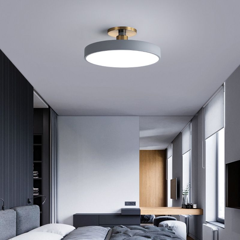 GleamLuxe | Modern Round Ceiling Lamp