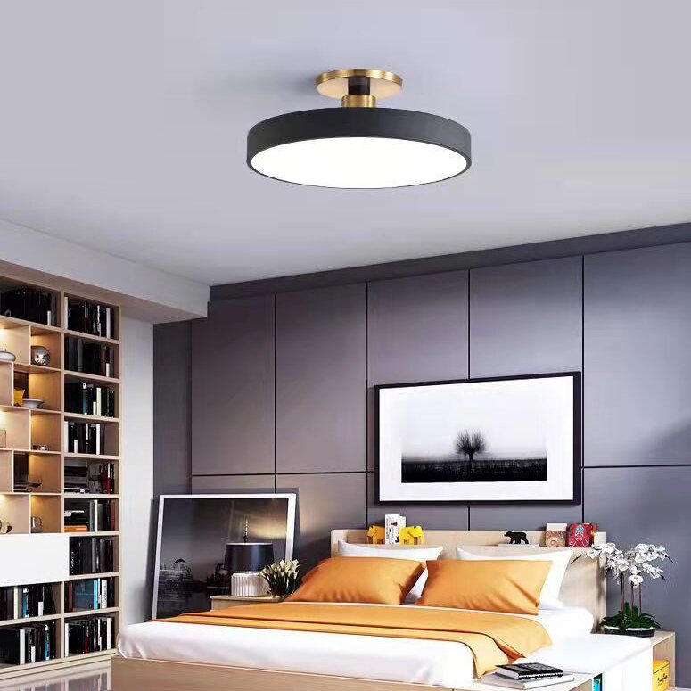 GleamLuxe | Modern Round Ceiling Lamp