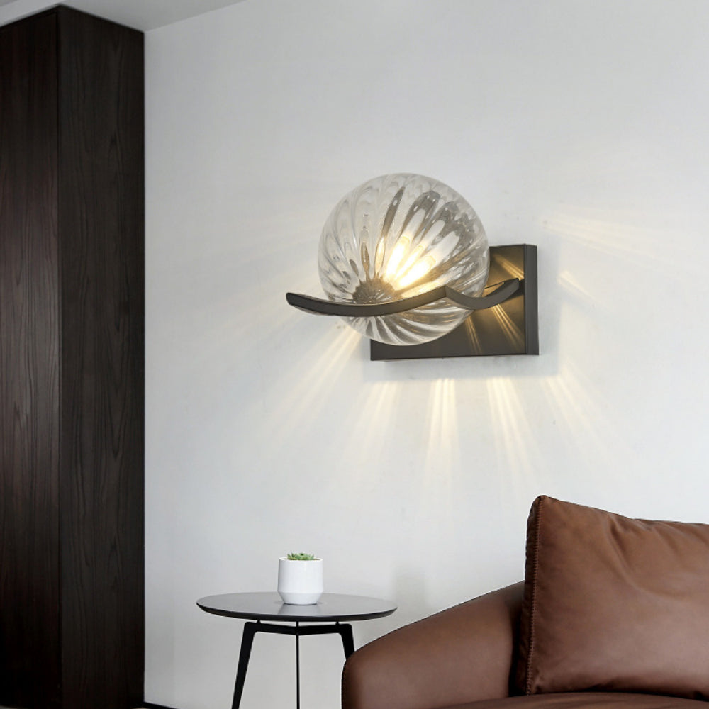 GlobeLite | Artistic Glass Wall Lamp