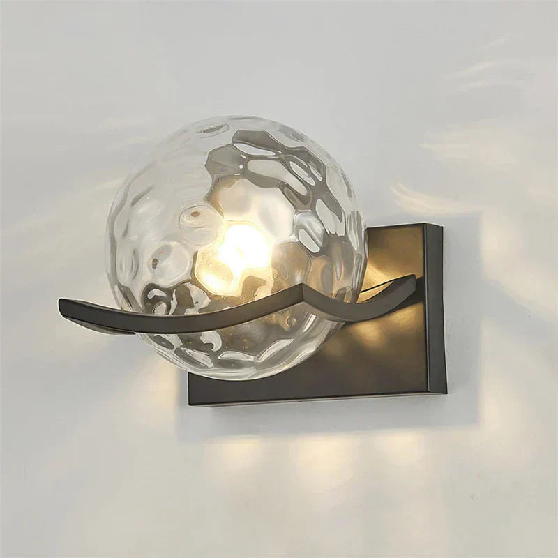 GlobeLite | Artistic Glass Wall Lamp